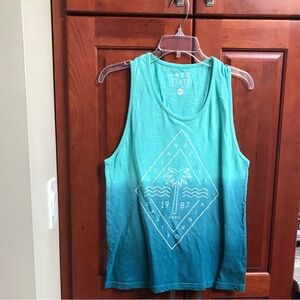 Men’s Free State Blue Ombré Tank